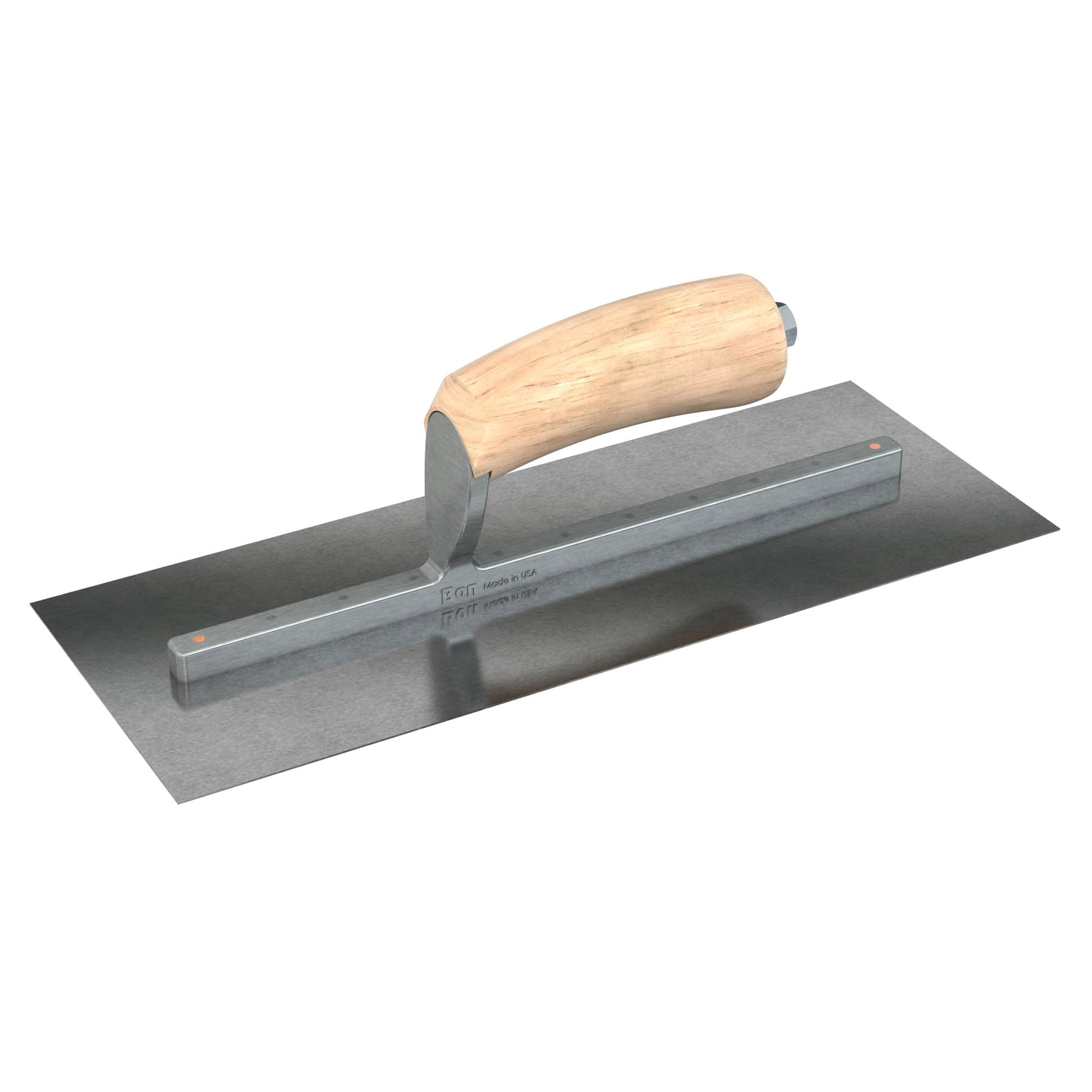 Bon Steel City, Finish Trowel - Sq. - CarSteel - 13 x 5 - Wd, Blade Material Carbon Steel, Blade Length 13 in, Blade Width 5 in, Model# 66-226